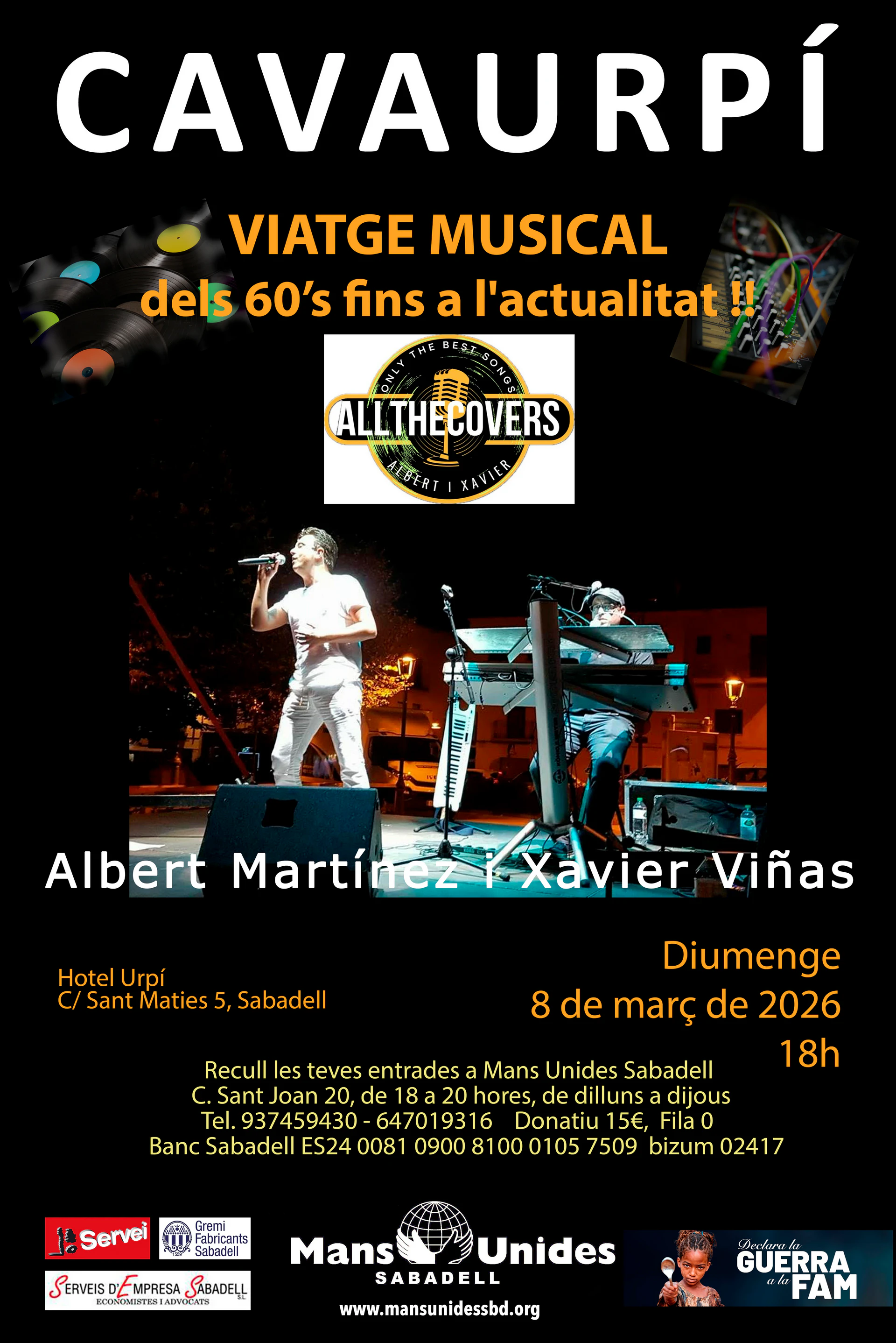 Cava Urpí Concert solidari
