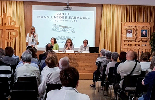 Aplec socis 2018 Mans Unides Sabadell